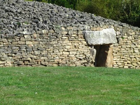 Carnac accient site 스톡 사진