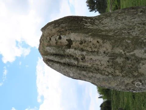 Carnac megalith alignments Stock Photos