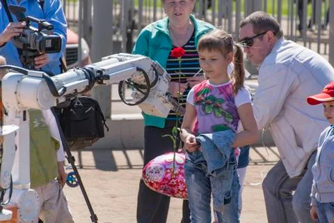 Carnation as a gift Stock Photos