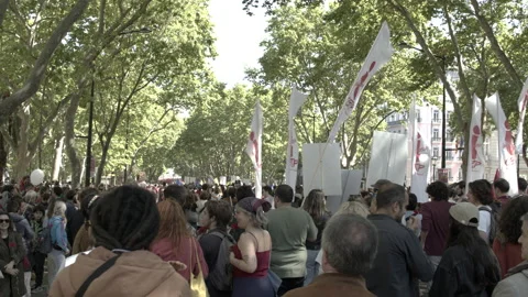 Carnation Revolution Stock Footage 239781305