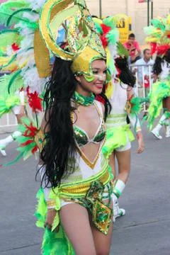 Carnaval Colombia Stock Photos