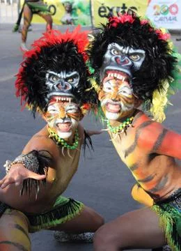 Carnaval Colombia Stock Photos