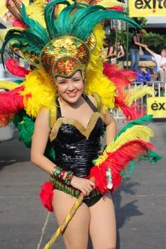 Carnaval Colombia Stock Photos