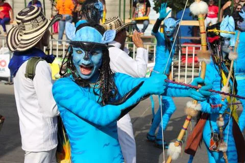 Carnaval Colombia Stock Photos