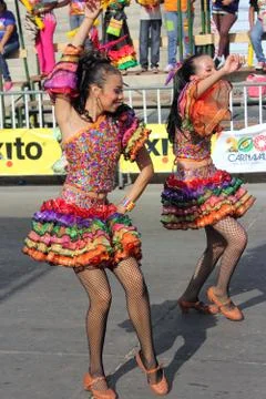 Carnaval Colombia Stock Photos