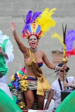 Carnaval Colombia Stock Photos