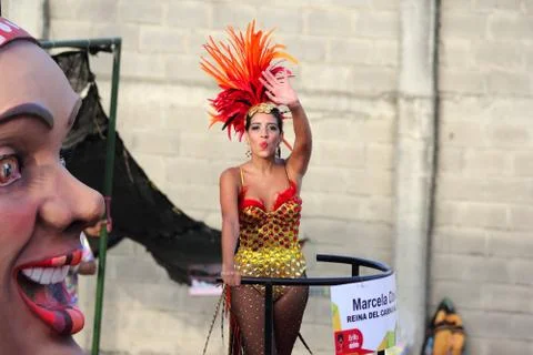 Carnaval Colombia Stock Photos