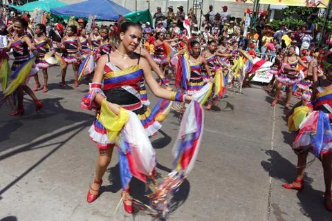 Carnaval Colombia Stock Photos