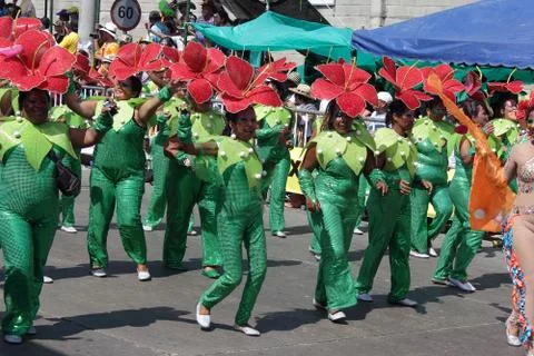 Carnaval Colombia Stock Photos