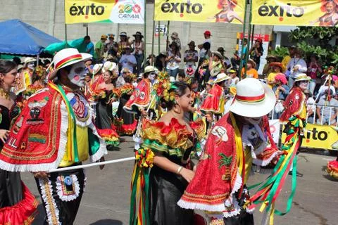 Carnaval Colombia Stock Photos
