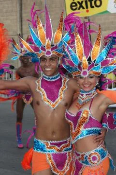 Carnaval Colombia Stock Photos
