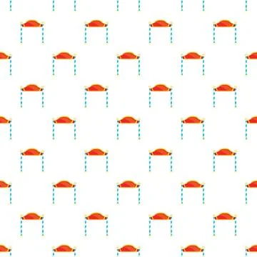 Carnaval entrance arch pattern celebrating entertainment and fun Stock Illustration