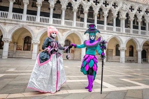 Carnaval masks Stock Photos