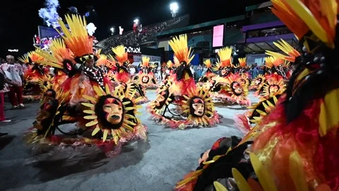 Carnaval in Rio de Janeiro Stock Footage 308471033