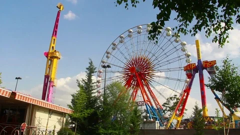 Carnaval time lapse summer day 스톡 동영상 108451738