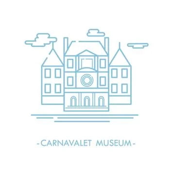 Carnavalet Museum イラスト素材