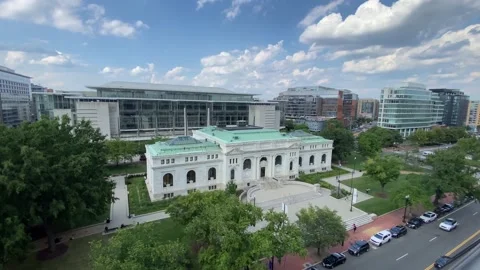 Carnegie Library, Washington, DC Stock Footage 206820200