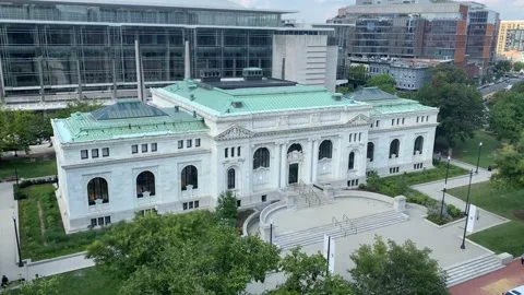 Carnegie Library, Washington, DC Stock Footage 206820232