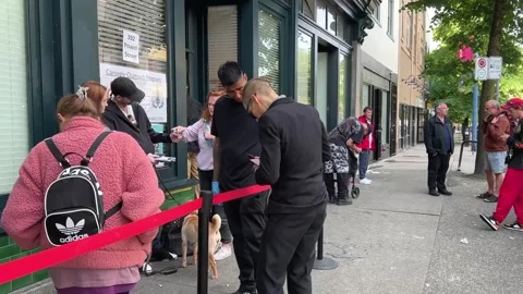 Carnegie Outreach Program Homelessness Services Outreach Team Assistance provide Stock Footage 243887379