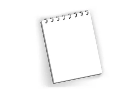 Carnet a spirales Stock Illustration