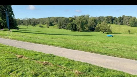 Carnforth, Lancaster, UK. 2025 AUG, 17. Leighton Hall, Porsche car show. Stock-Footage 315005704