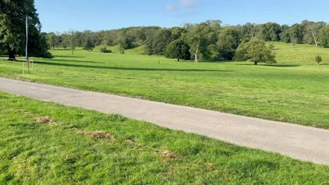 Carnforth, Lancaster, UK. 2025 AUG, 17. Leighton Hall, Porsche car show. Stock Footage 315005765