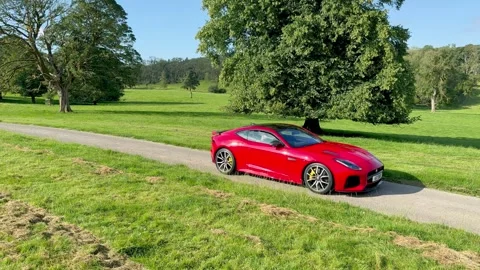 Carnforth, UK. 2025 AUG, 17. Leighton Hall, Supercar show. 4k Video slow-mo Stock Footage 315605251