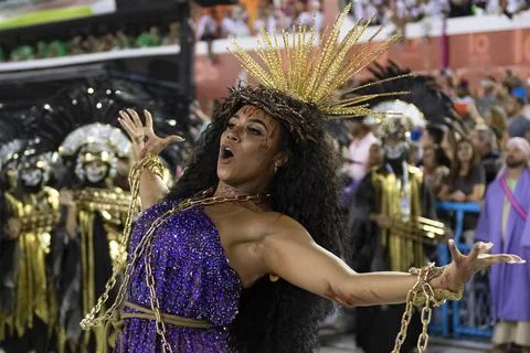 Carnival 2020 - Mangueira Stock Photos