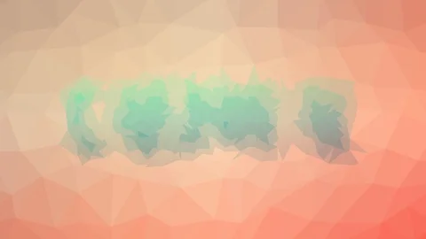 Carnival appearing technological tessellated looping pulsing triangles Stock Footage 109213419