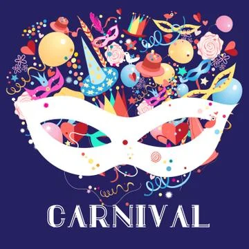 Carnival background Stock Illustration