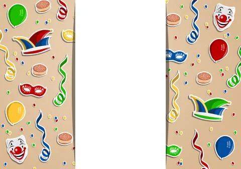 Carnival background Stock Illustration