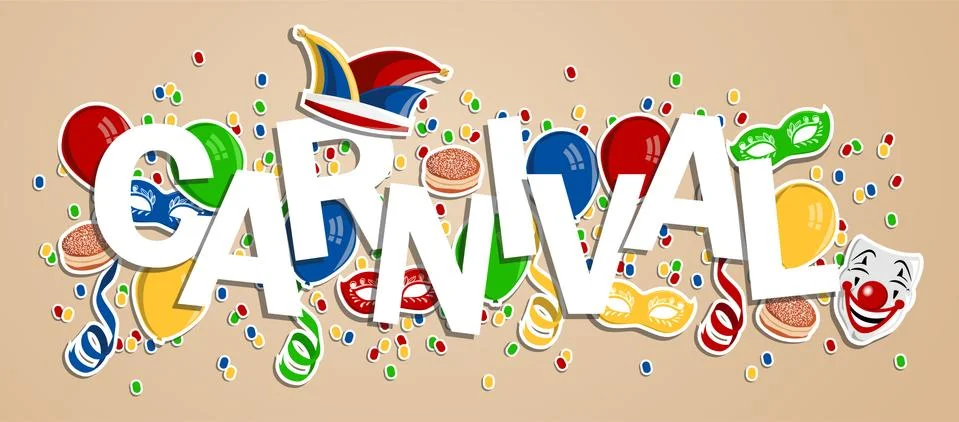 Carnival background Stock Illustration