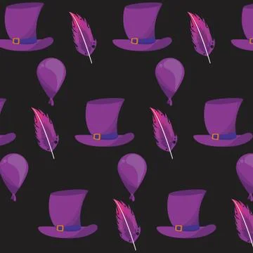 Carnival background patterns Illustration