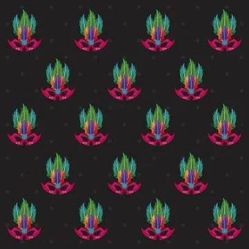 Carnival background patterns Illustration