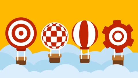 Carnival Balloons Stock Footage 335608888