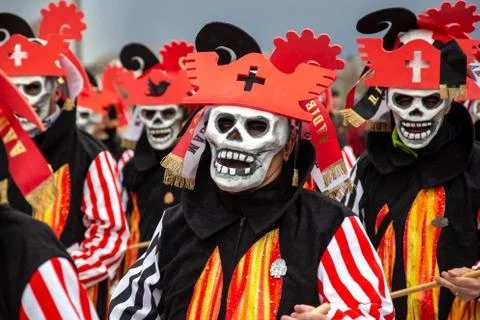 Carnival of Basel 2019 Stock Photos