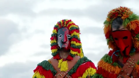 Carnival characters Stockbeeldmateriaal 268329744