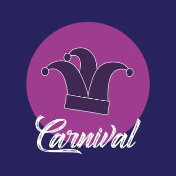 Carnival circus design Illustrazione stock