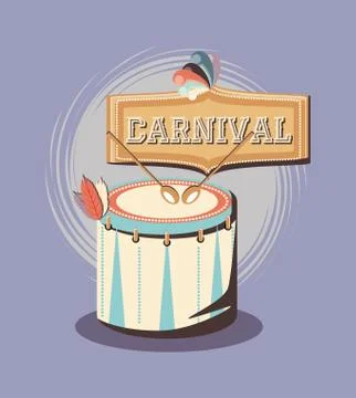 Carnival circus design 스톡 일러스트