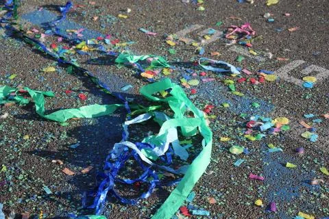 Carnival Confetti Stock Photos