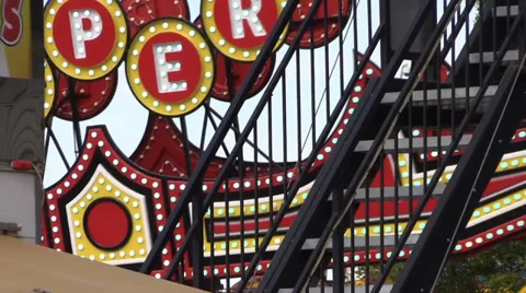 Carnival, County Fair, behind the scenes Video stock 38624420
