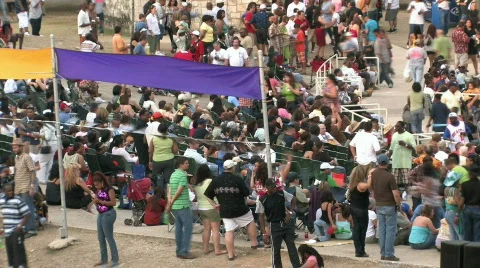 Carnival crowd TL FAST M HD Stock Footage