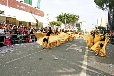 Carnival in cyprus Stock Photos