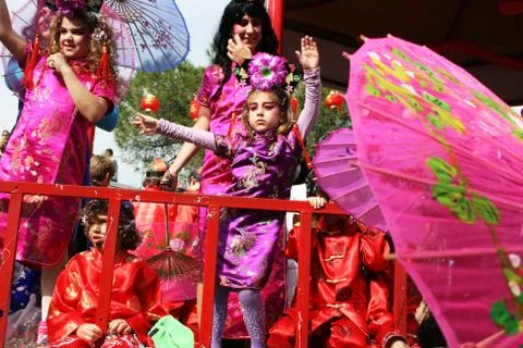 Carnival in cyprus Stock Photos