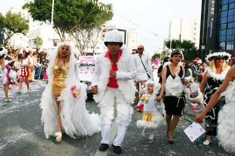 Carnival in cyprus Stock Photos
