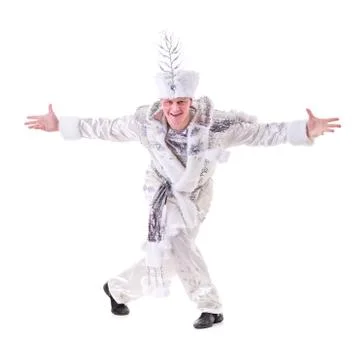 Carnival dancer man dancing Foto stock