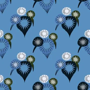 Carnival firework seamless pattern Stock Illustration