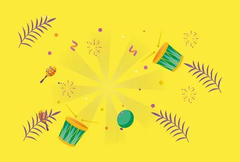 Carnival Flicker Concept Illustration Illustrazione stock