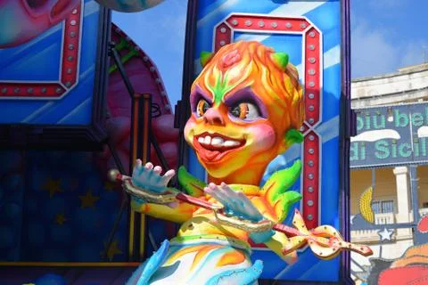 Carnival float Stock-Fotos