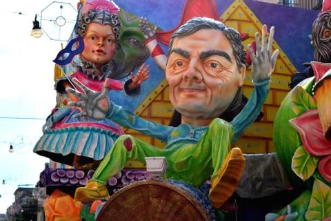 Carnival float Stockfoto's